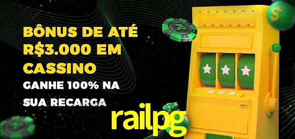 railpg melhor bônus de depósito