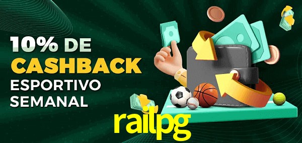 10% de bônus de cashback na railpg